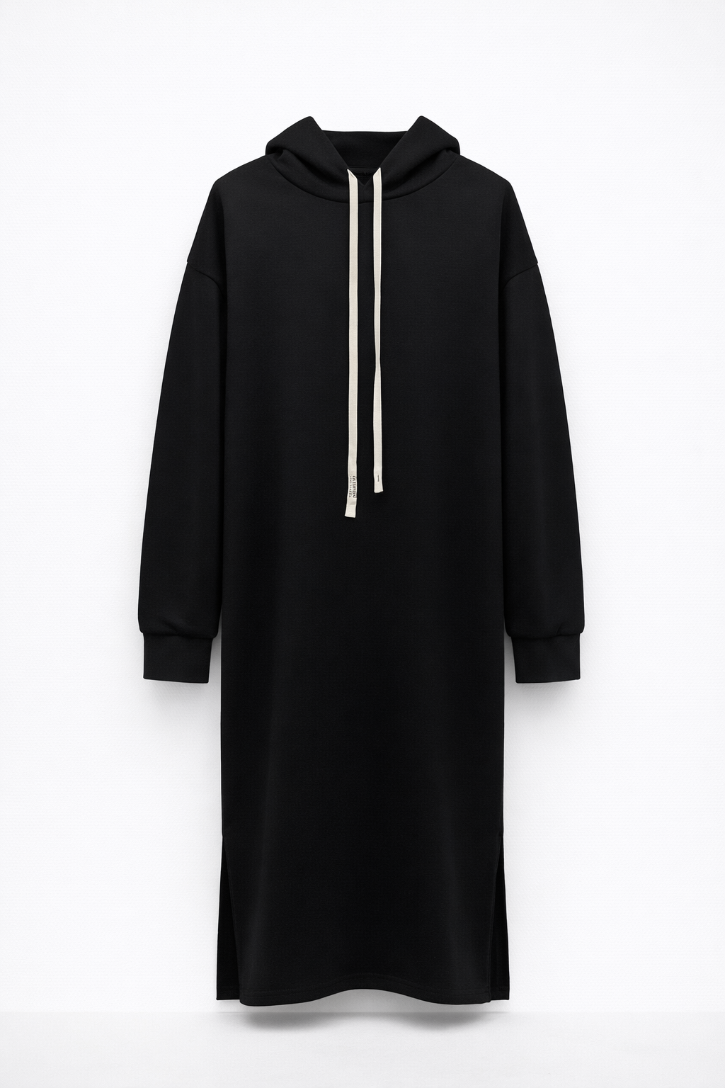 Rochie midi tip hanorac cu glugă