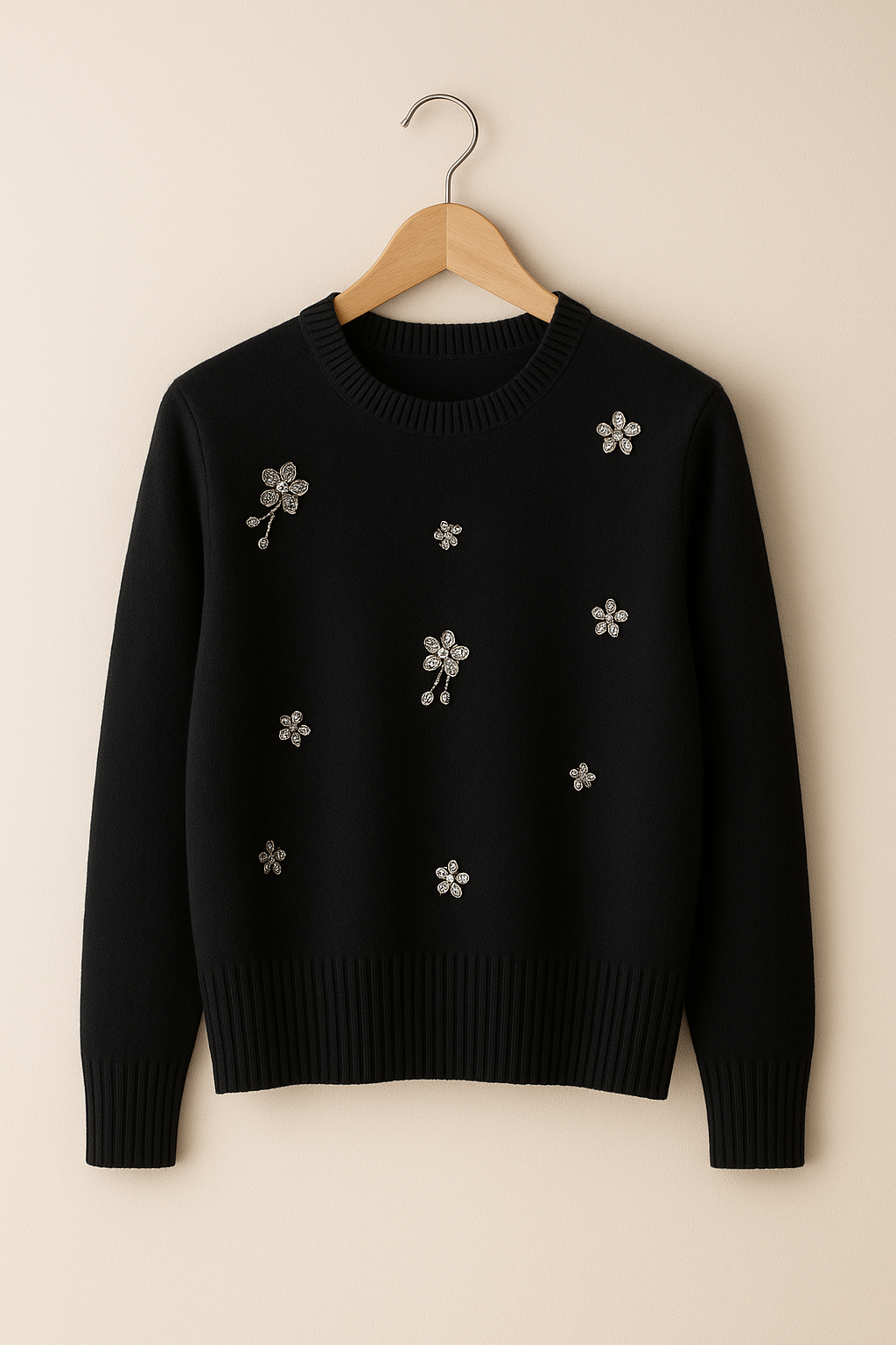 Pulover Moale cu Flori