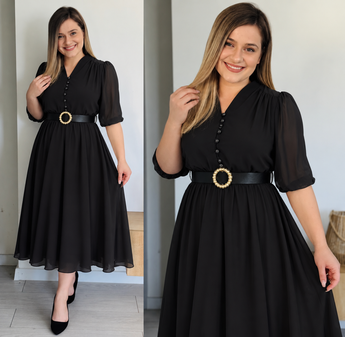 Rochie elegantă din voal