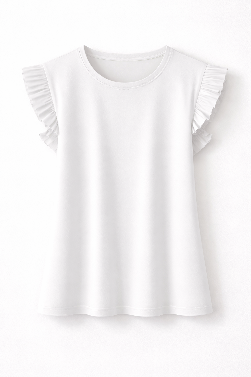 Top cu Volane la Mâneci