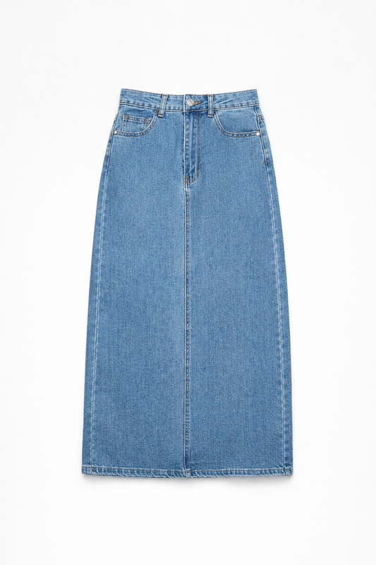 Fustă midi din denim