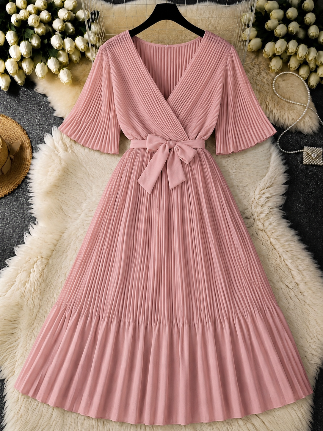 Articolul zilei🎀                             Rochie plisată petrecută