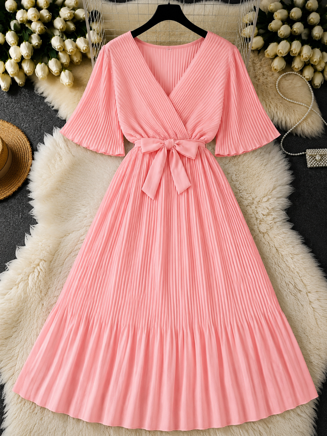 Articolul zilei🎀                             Rochie plisată petrecută