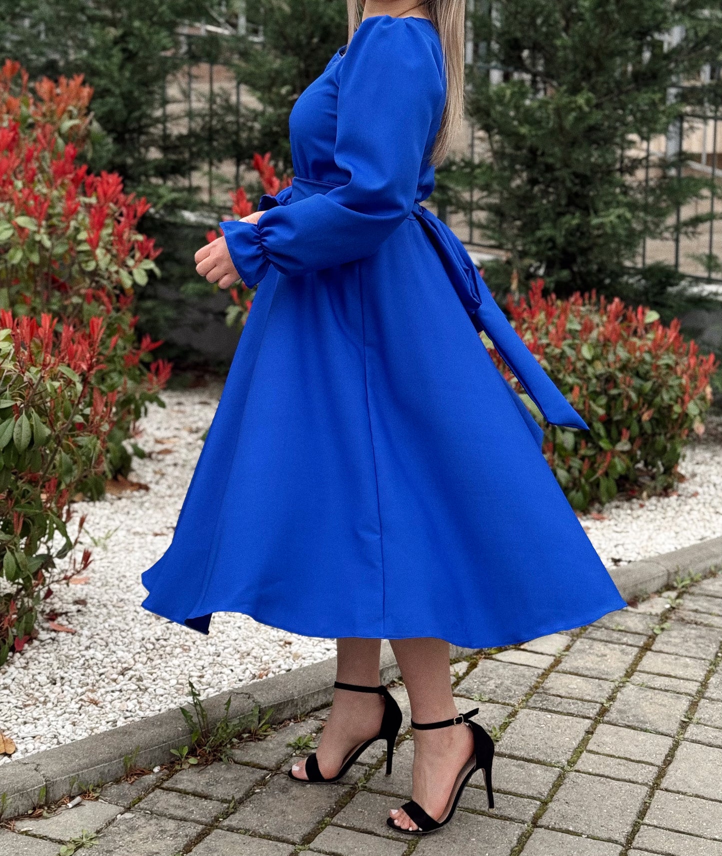 Rochie Elegantă din Stofă Barbie