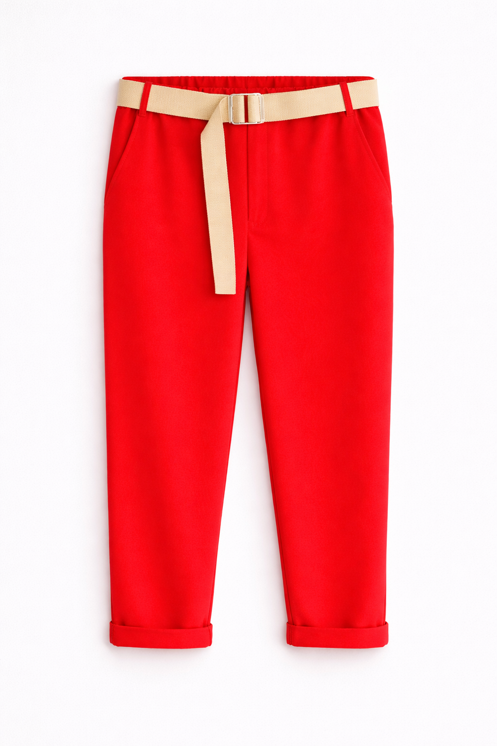 Pantaloni eleganți cu curea