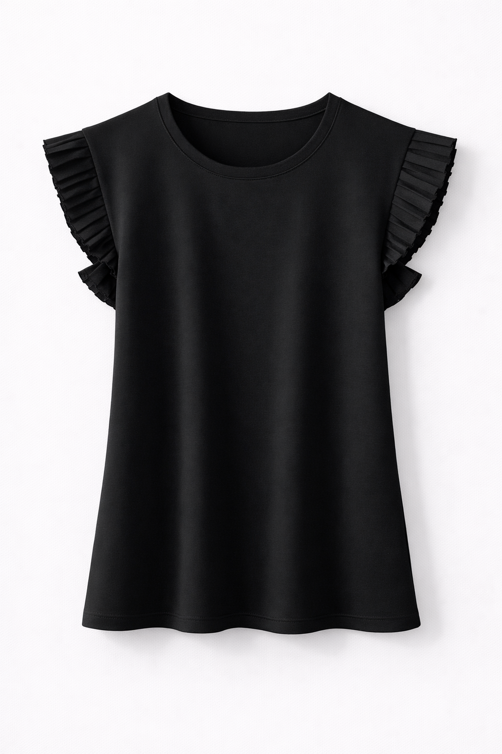 Top cu Volane la Mâneci