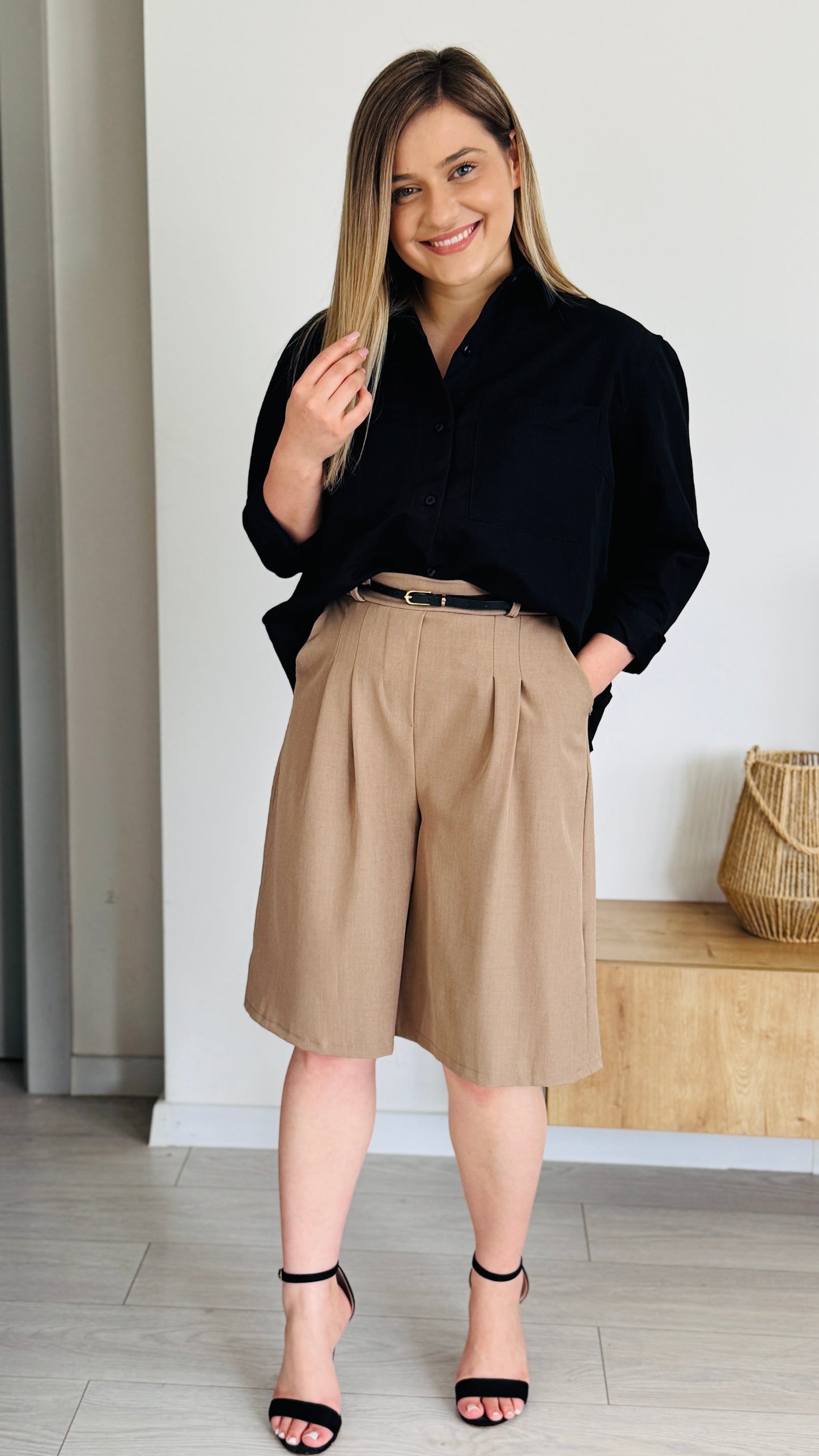 Articolul zilei 1 🎀                        Pantaloni scurți din vâscoză
