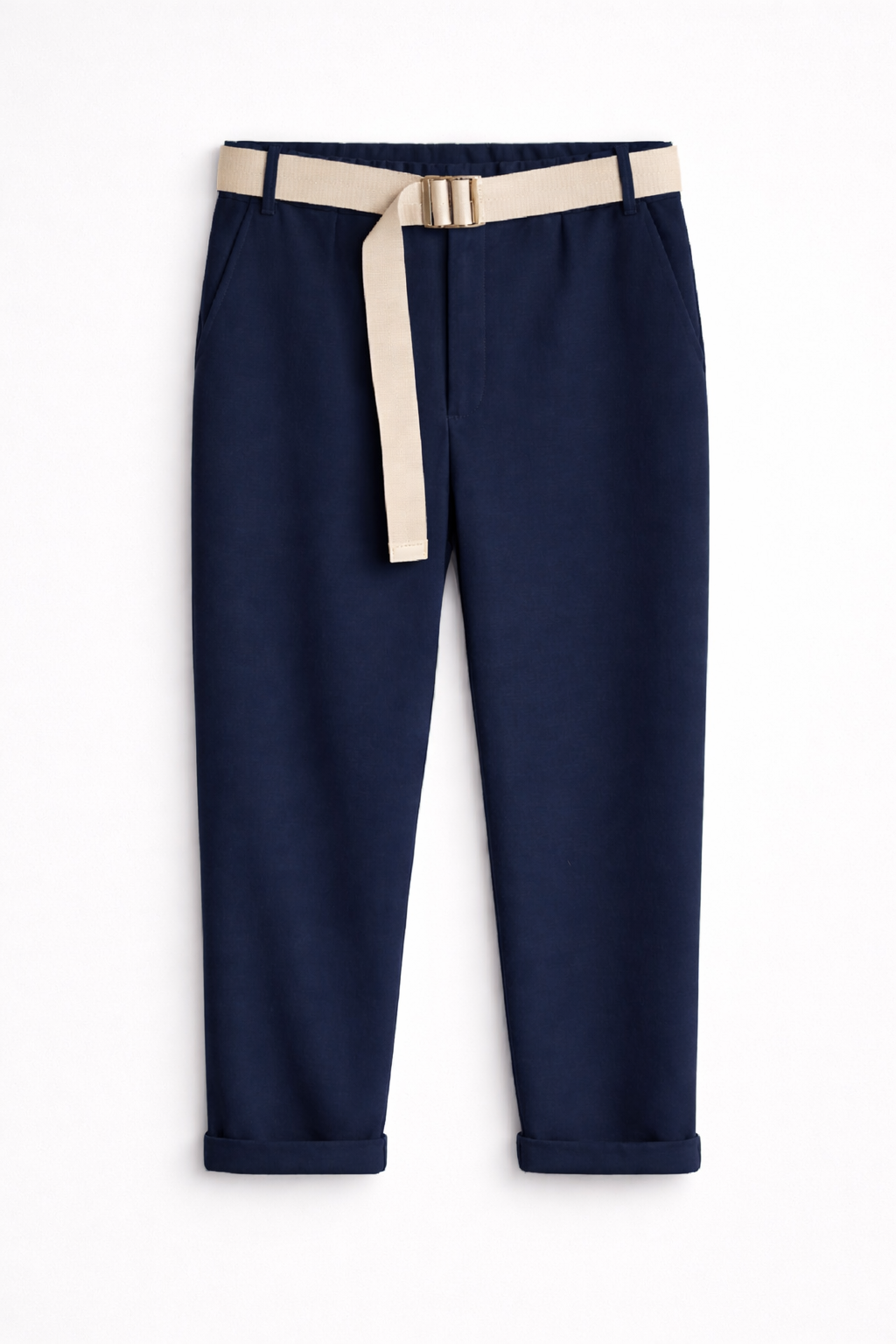 Pantaloni eleganți cu curea