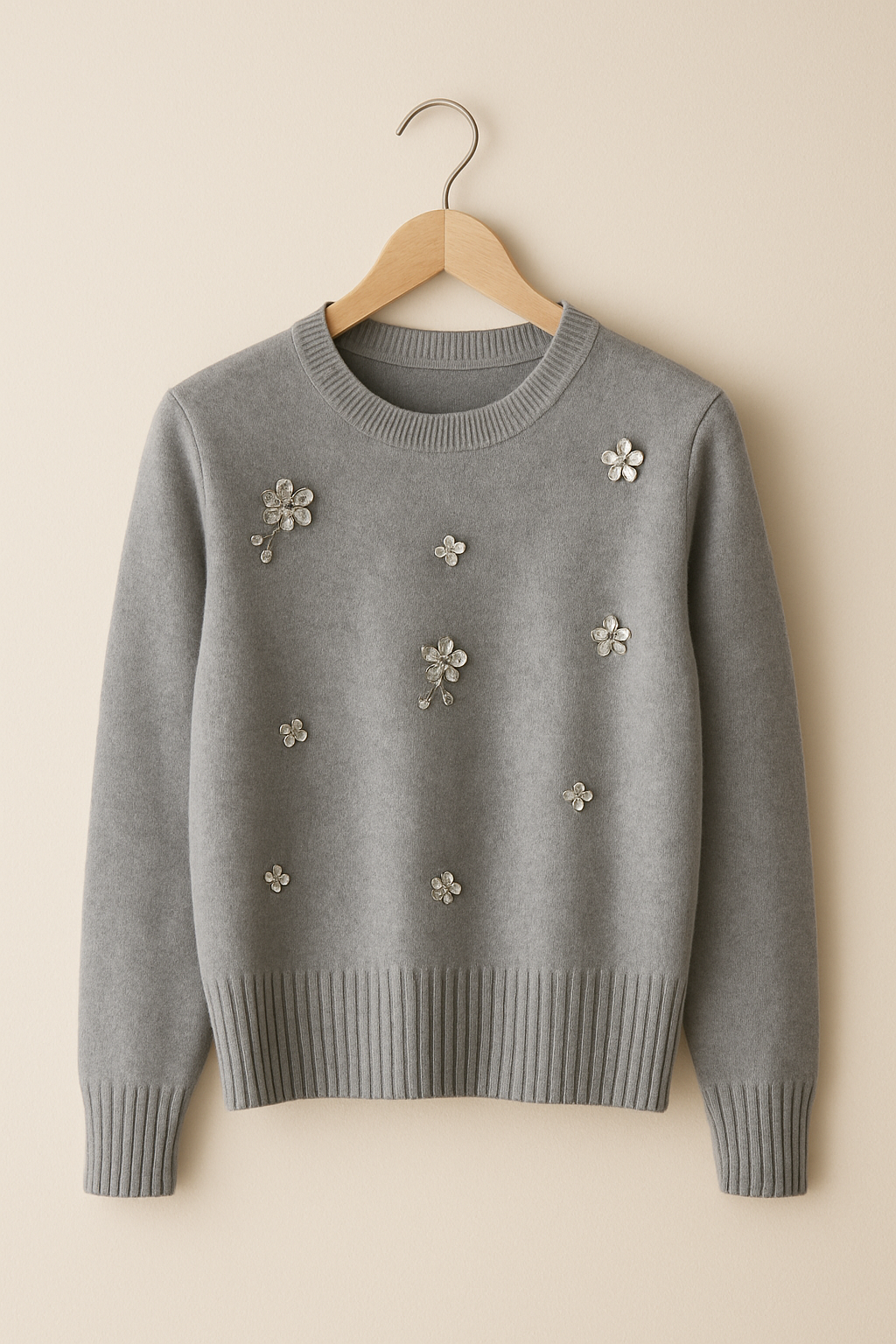 Pulover Moale cu Flori