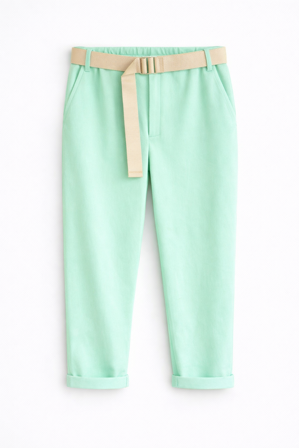 Pantaloni eleganți cu curea