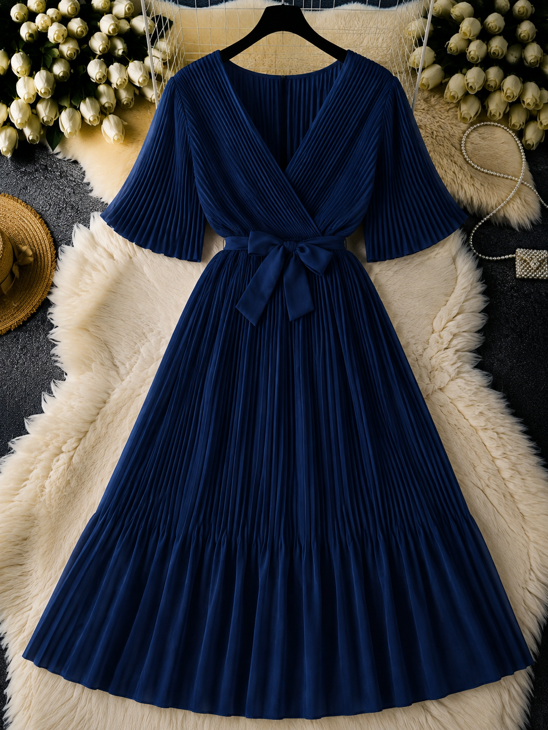 Articolul zilei🎀                             Rochie plisată petrecută