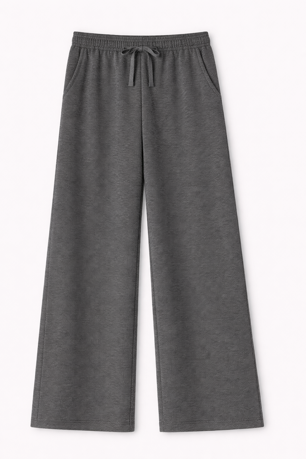 Pantaloni wide leg casual