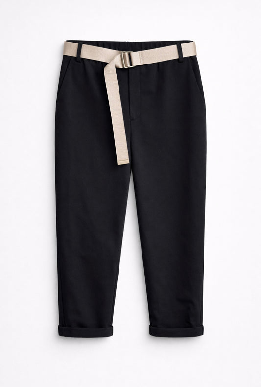 Pantaloni eleganți cu curea