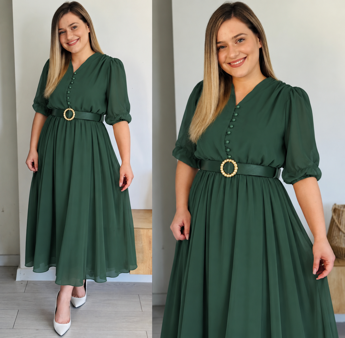 Rochie elegantă din voal