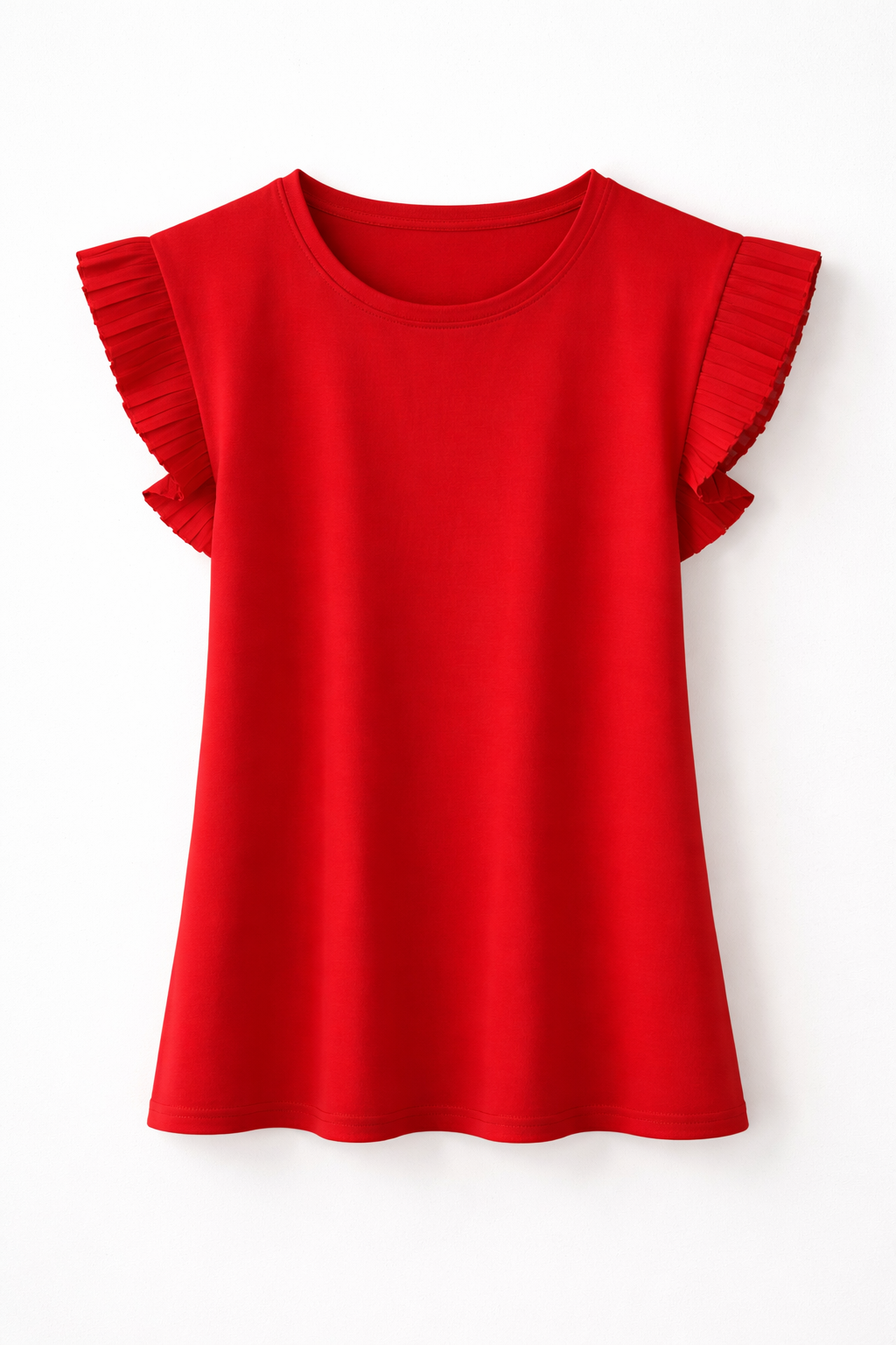 Top cu Volane la Mâneci