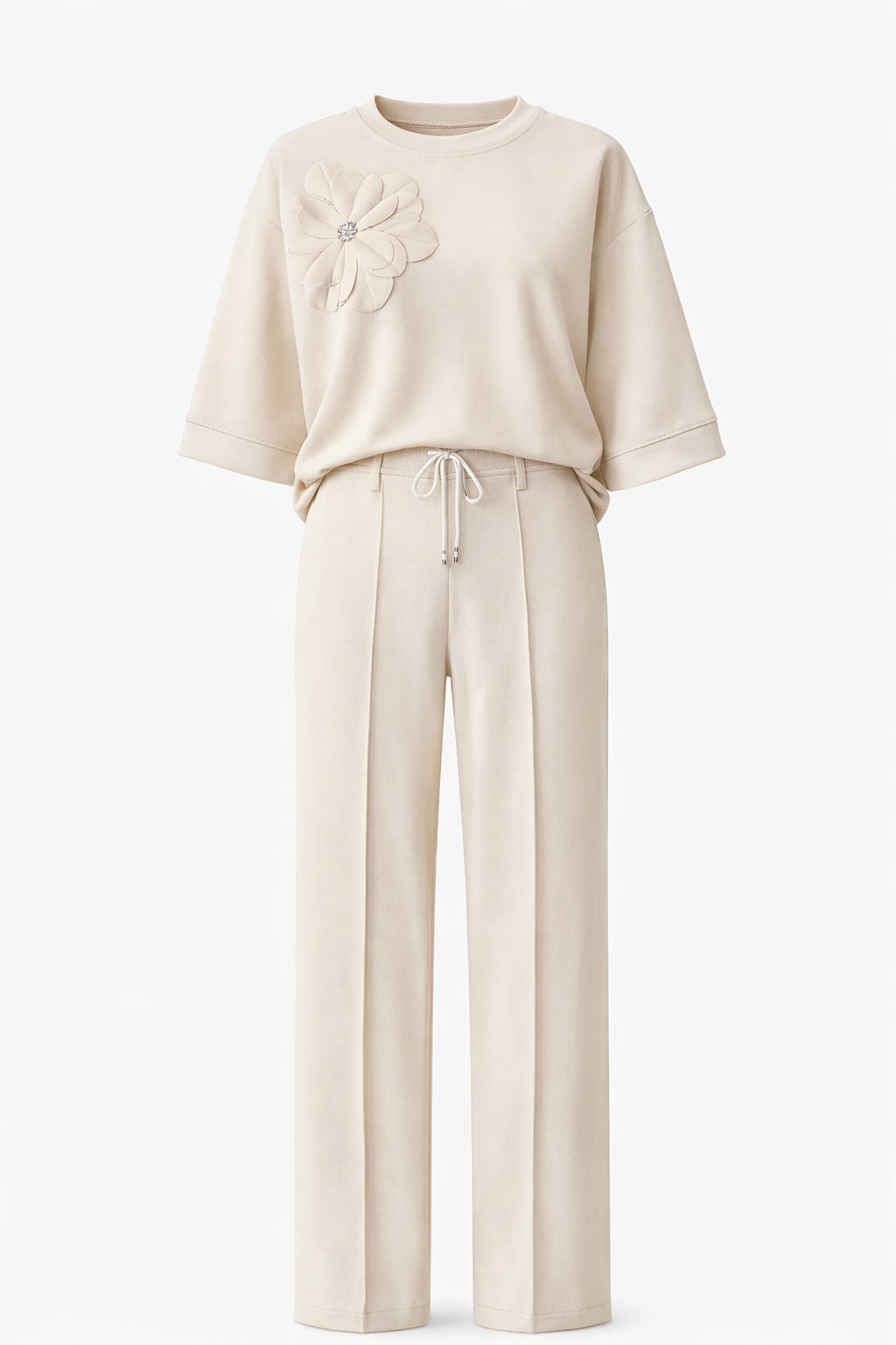 Compleu damă casual-elegant (bluză + pantaloni),6 culori