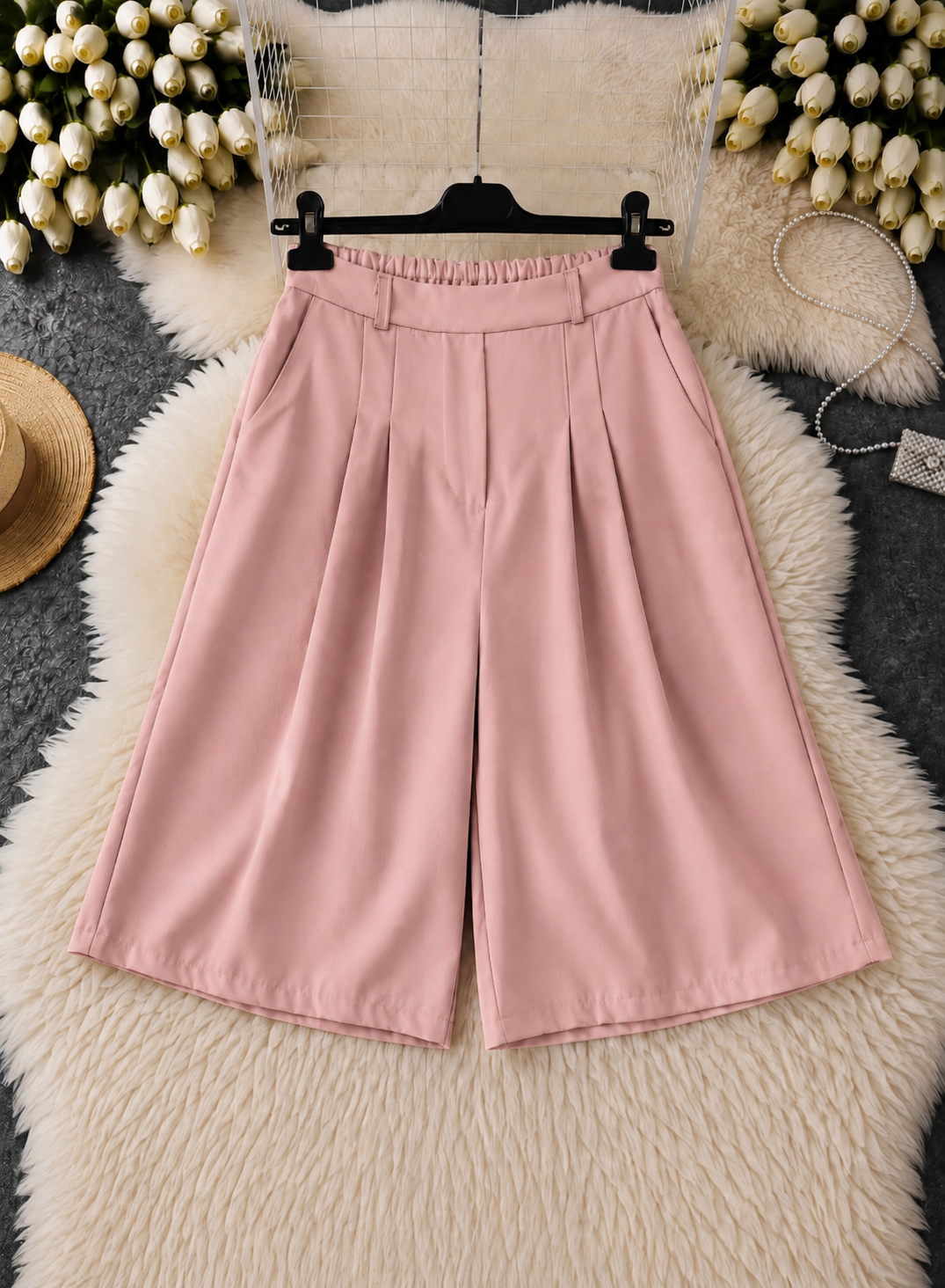 Articolul zilei 1 🎀                        Pantaloni scurți din vâscoză
