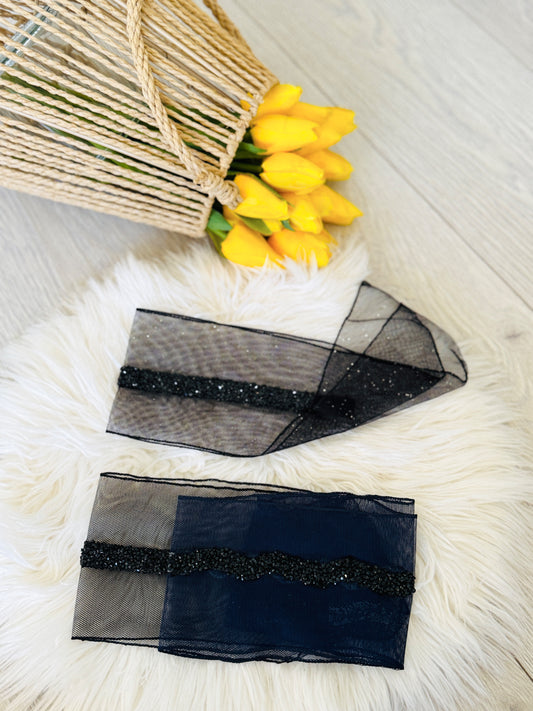 Baticuri din Tulle cu Accesoriu.