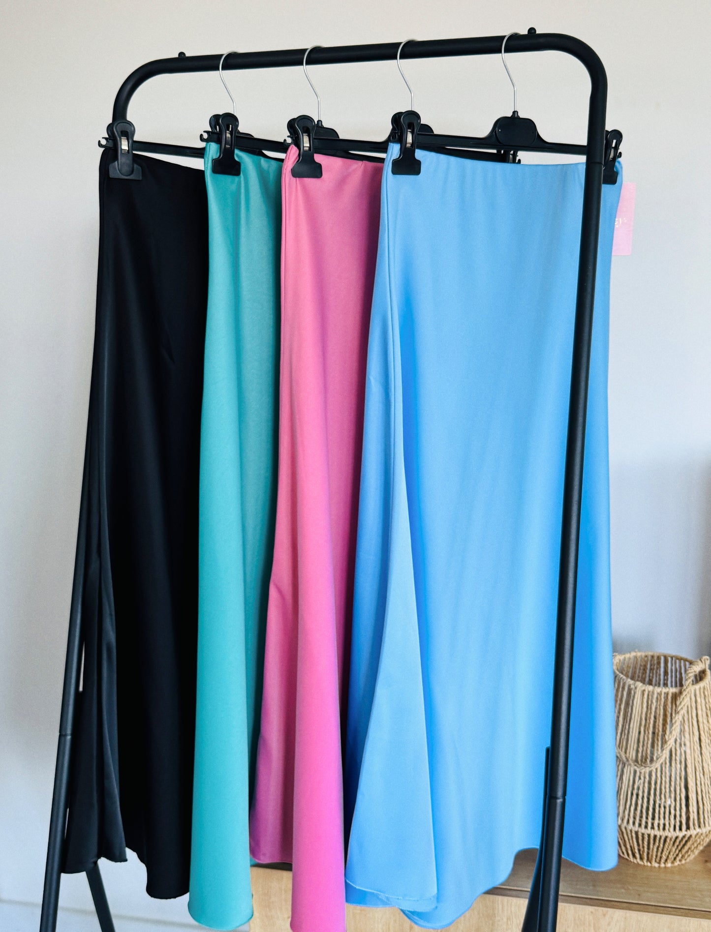 Fustă din satin plin